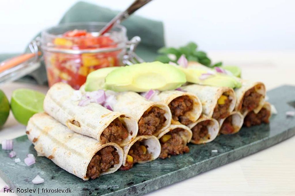 Ovnbagte taquitos